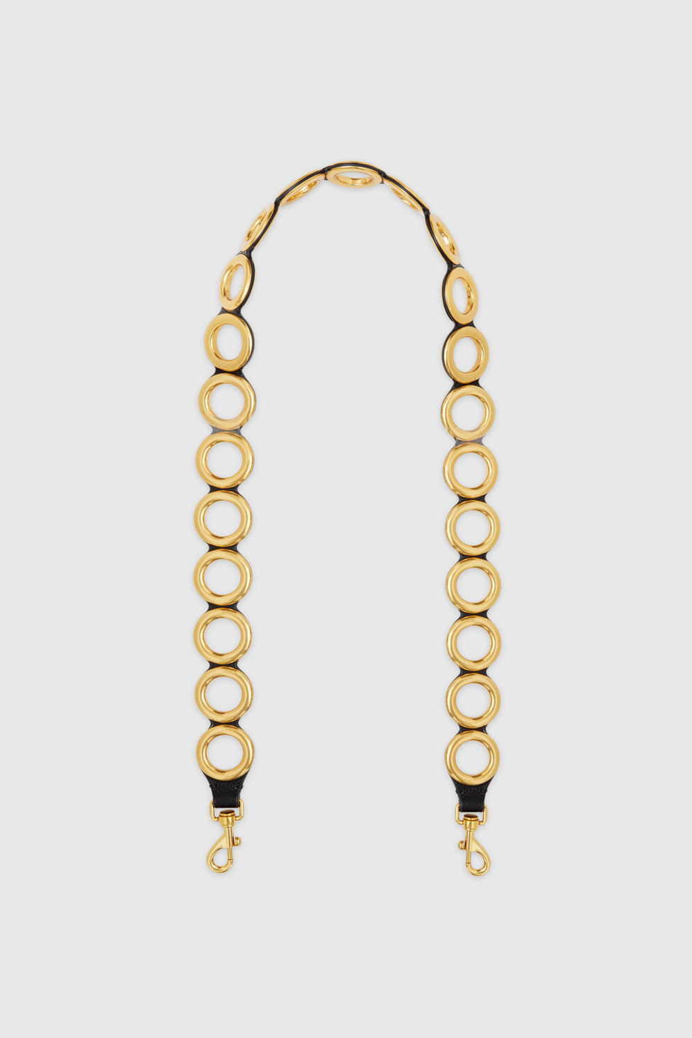Guitar Strap With Eyelets - Bag Straps - Gold