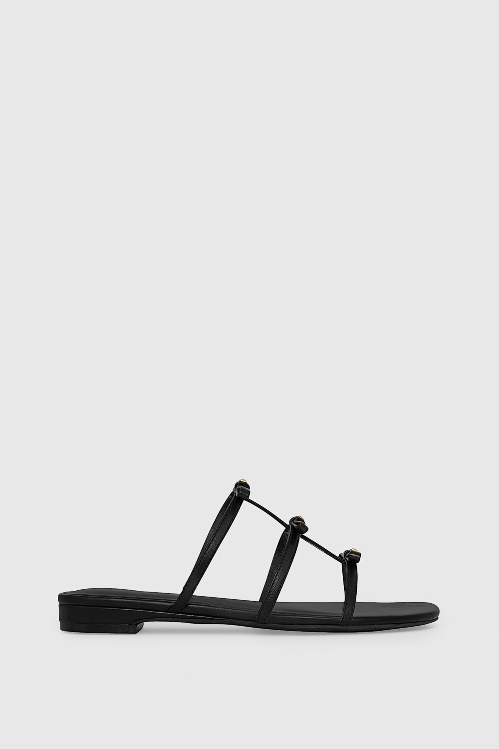 Bow Flat - Flats & Ballerinas - Black