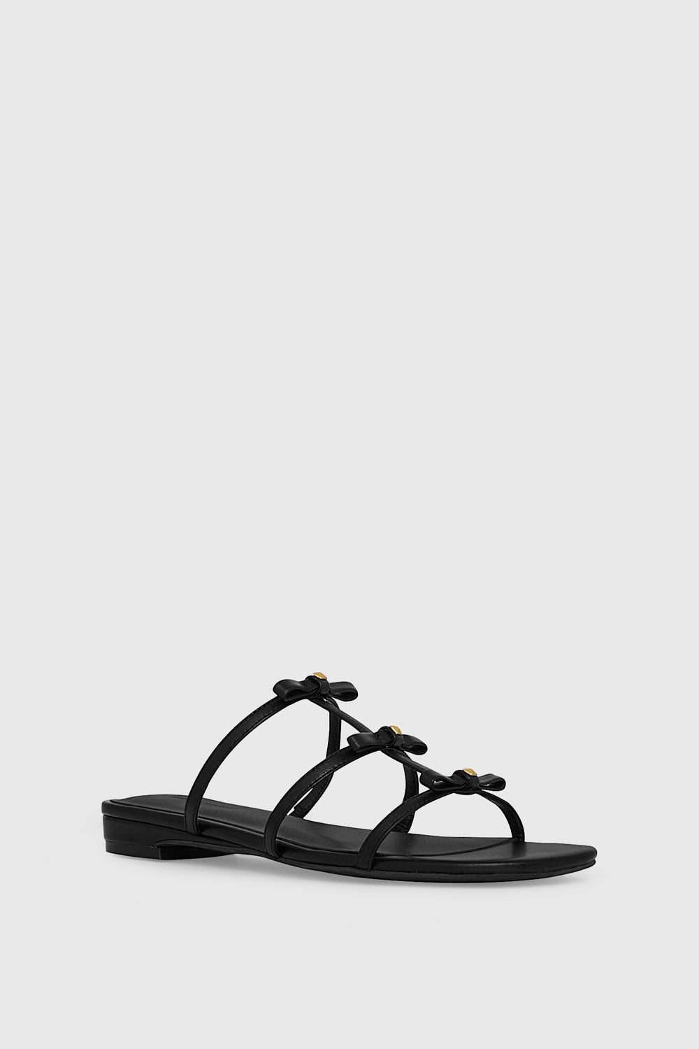Bow Flat - Flats & Ballerinas - Black