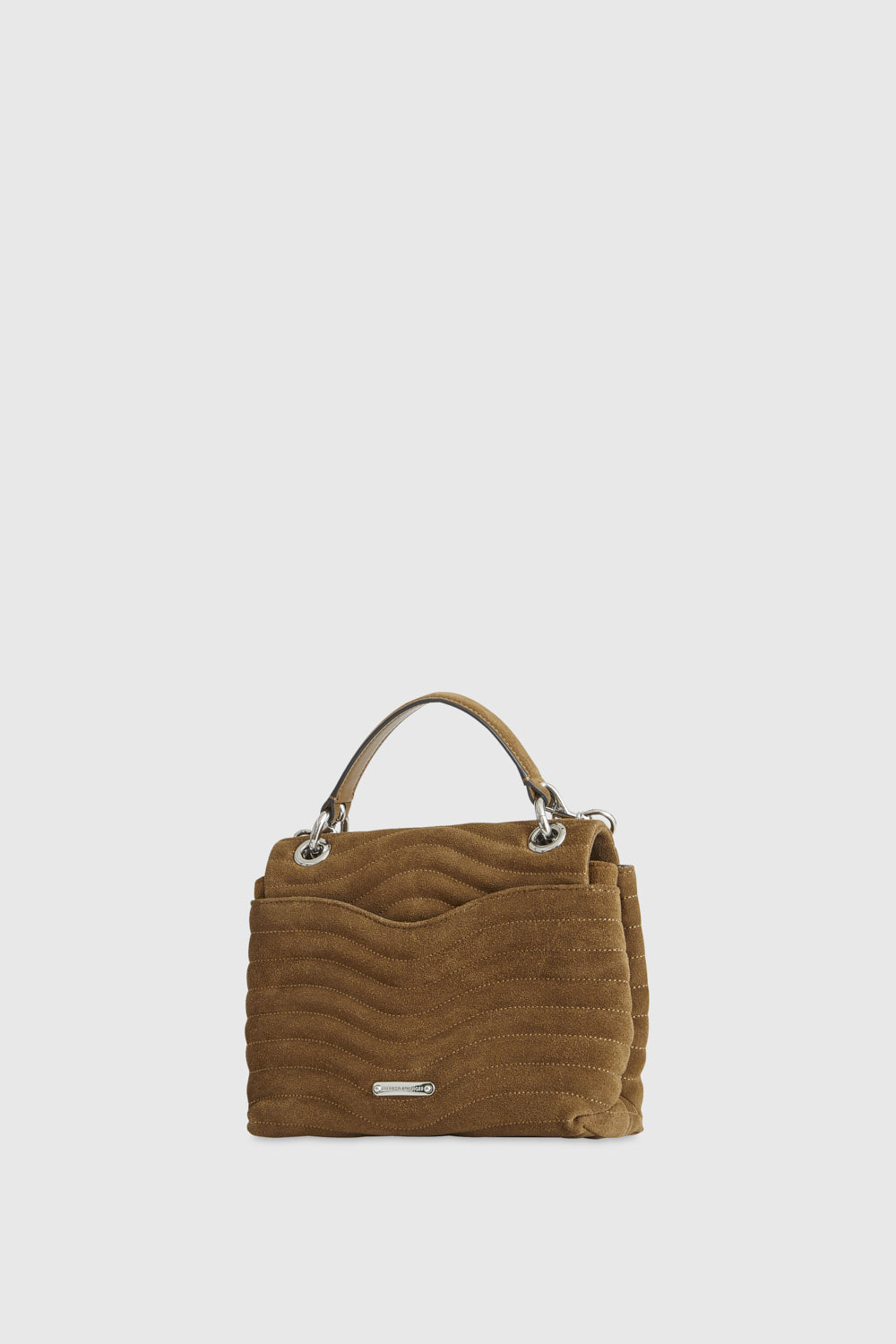 M.A.B. Quilted Top Handle Satchel - Top Handle Bags