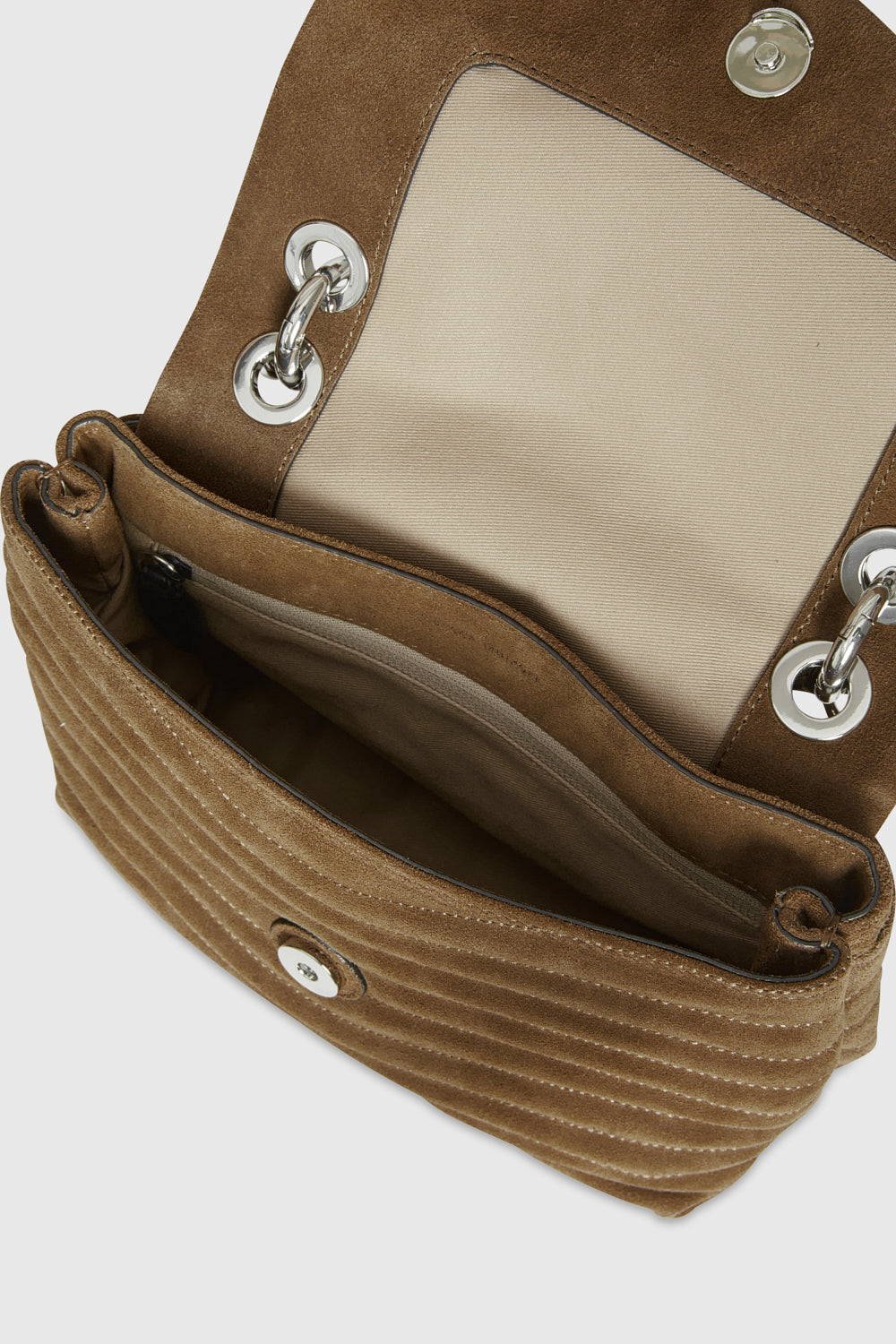 M.A.B. Quilted Top Handle Satchel - Top Handle Bags