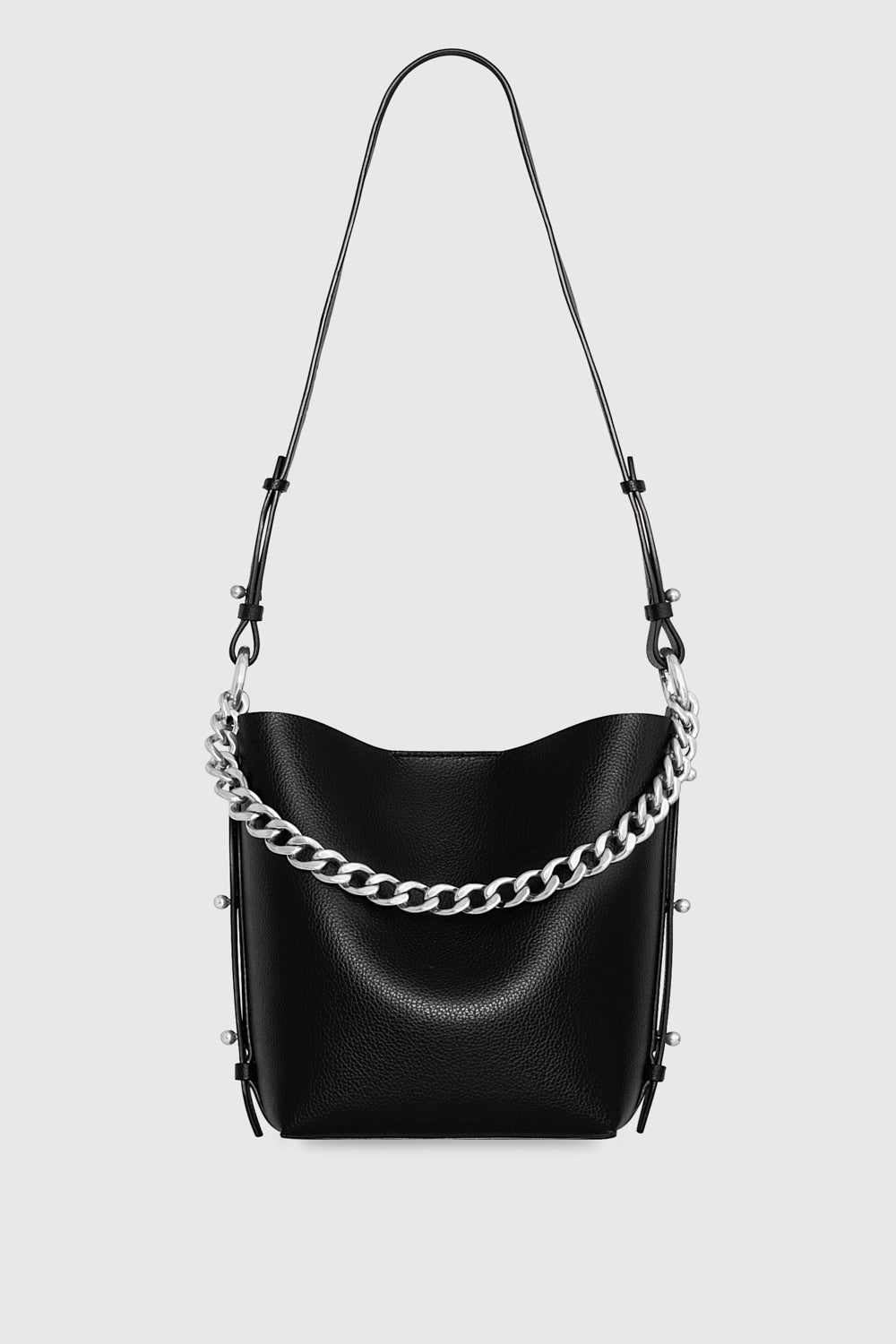 Kate Large Bucket Bag - Bucket Bags - Black