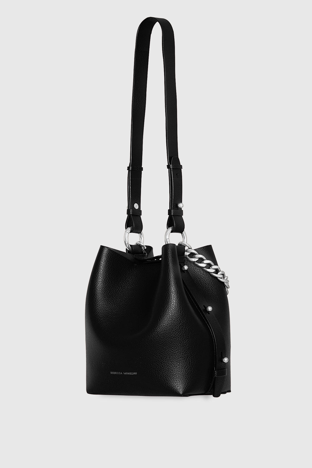 Kate Large Bucket Bag - Bucket Bags - Black