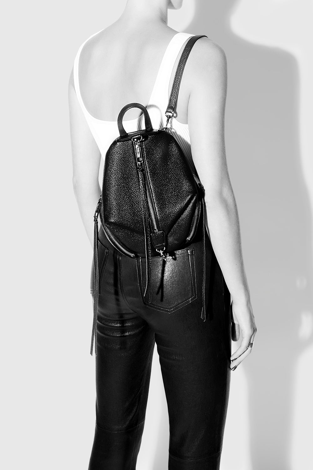 Convertible Mini Julian Backpack - Backpacks - Black