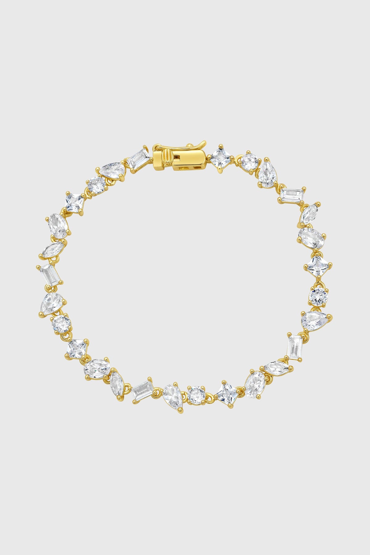 Mixed Cut Tennis Bracelet - Bracelets