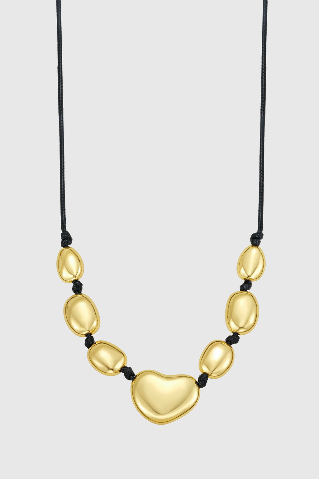 Organic Bead Statement Necklace - Necklaces
