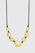 Organic Bead Statement Necklace - Necklaces