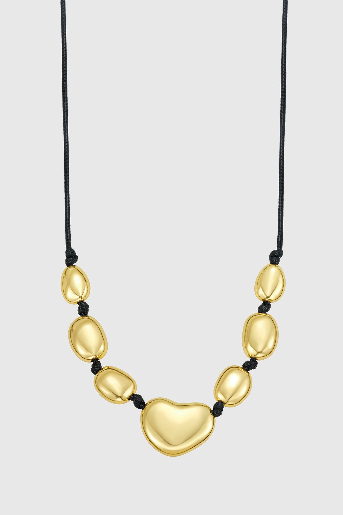 Organic Bead Statement Necklace - Necklaces