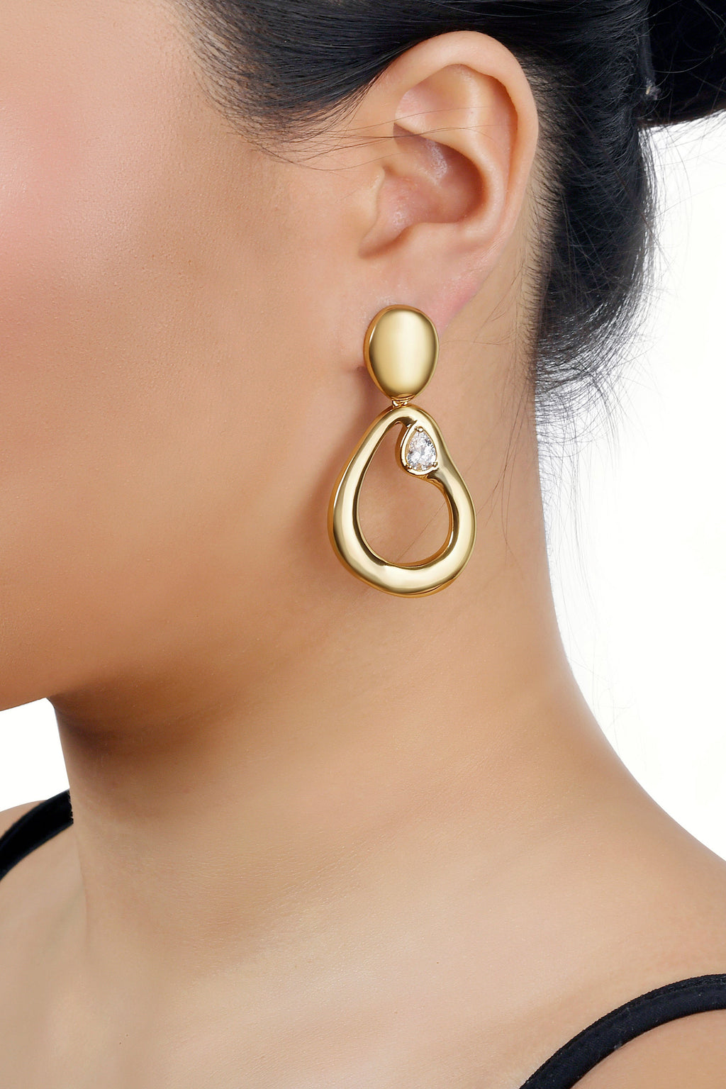 Organic Drop Earrings - Necklaces