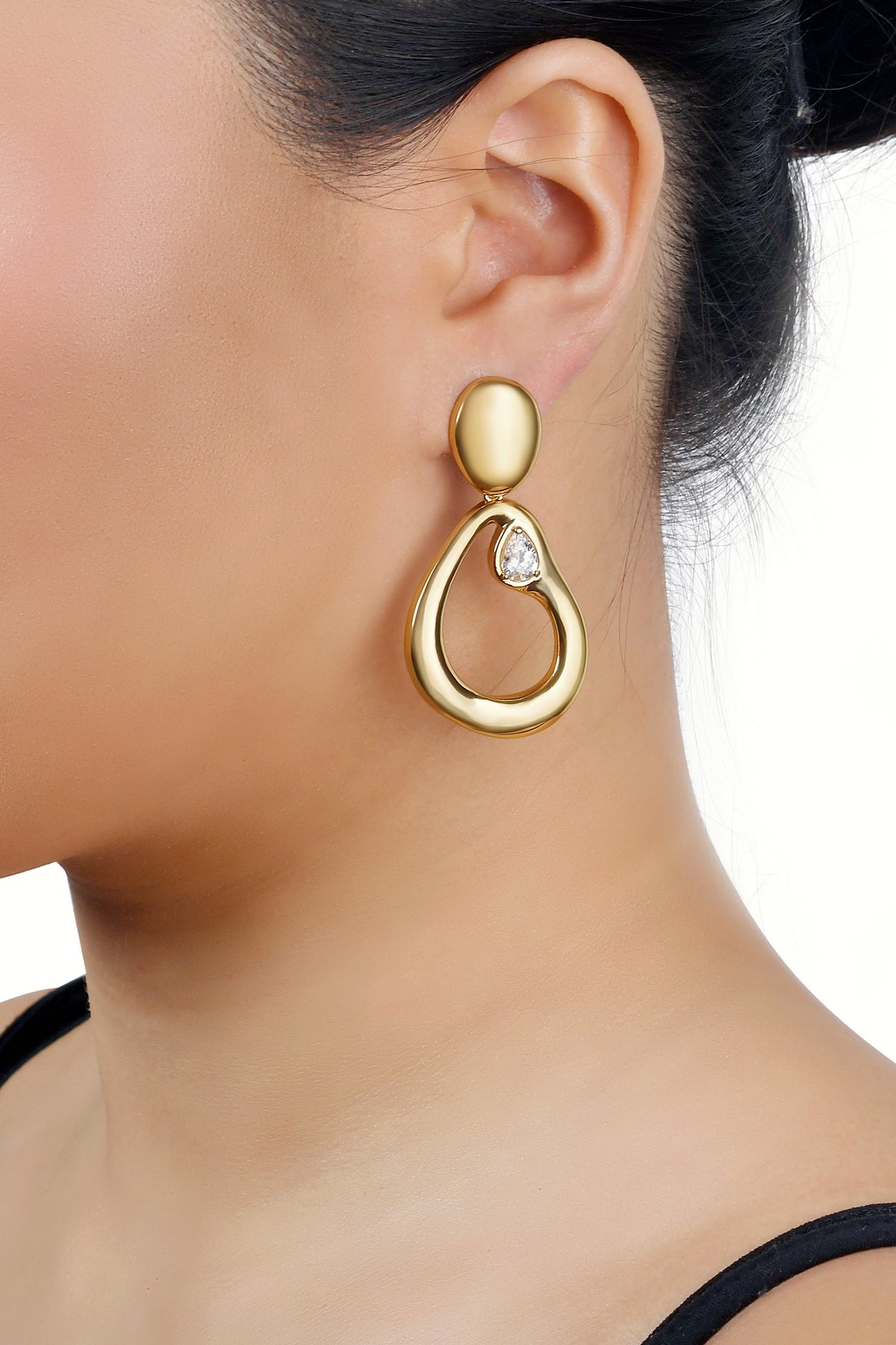 Organic Drop Earrings - Necklaces