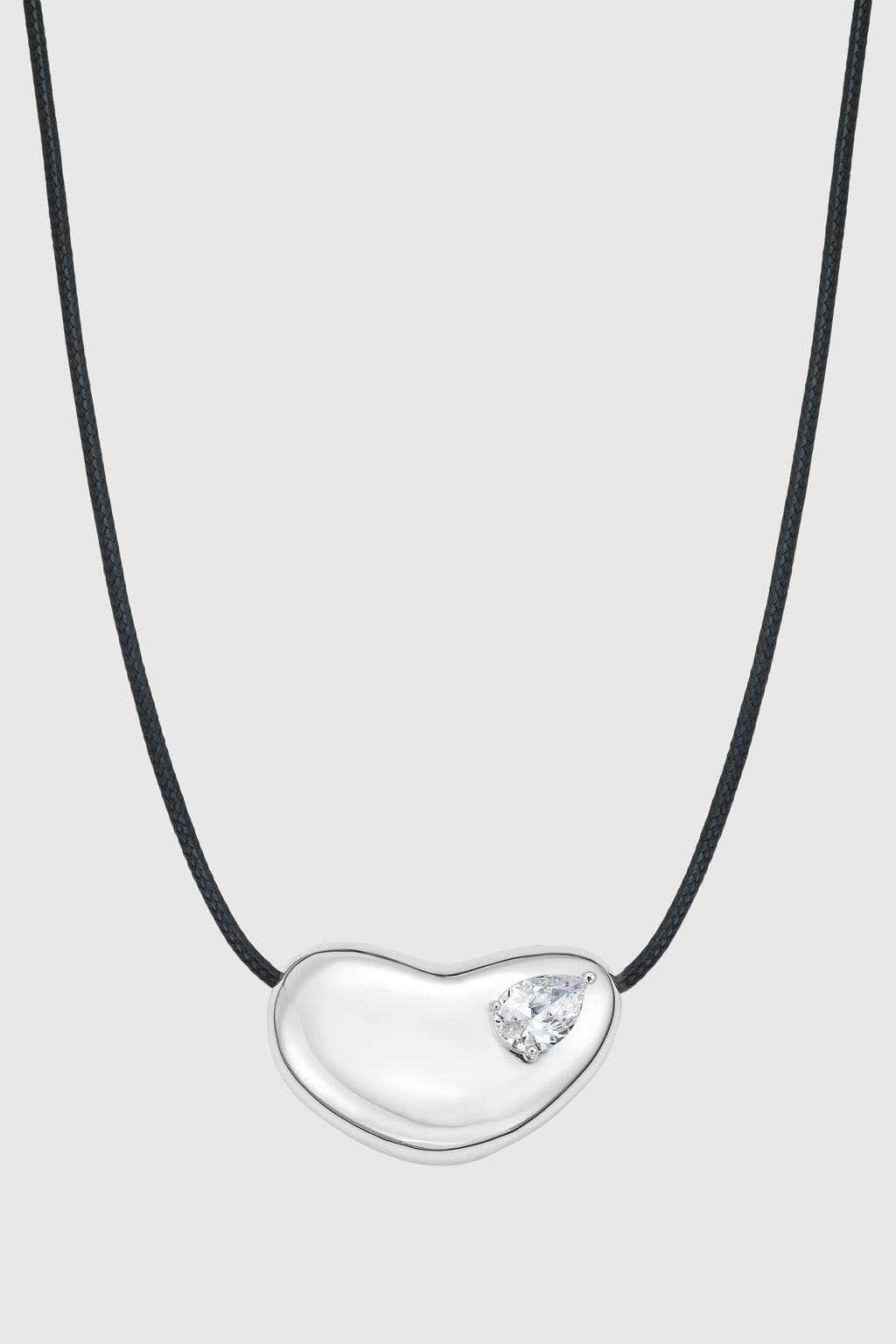 Organic Pebble Pendant Necklace - Necklaces