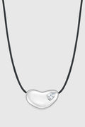 Organic Pebble Pendant Necklace - Necklaces