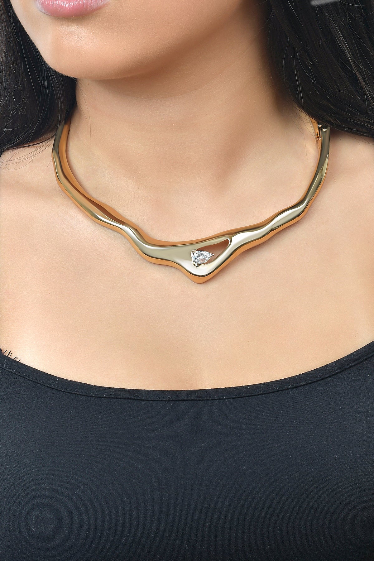 Organic Collar Necklace - Necklaces