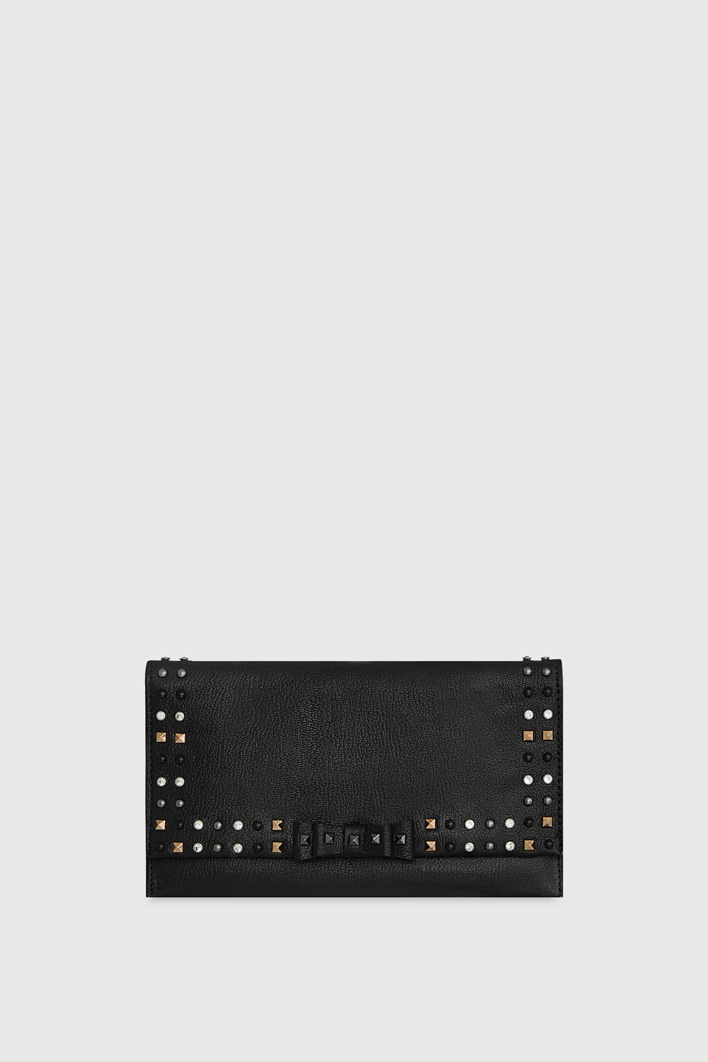 Bowie Studded Wallet Clutch - Wallets & Card Cases