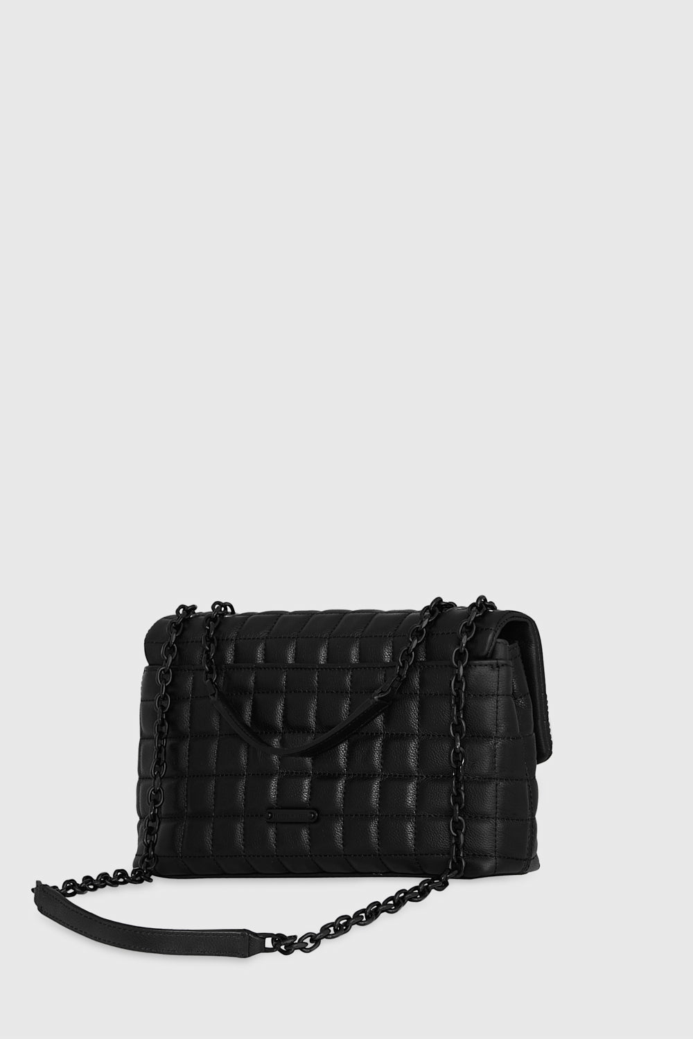Edie Medium Crossbody With Square Quilt - Crossbody Bags