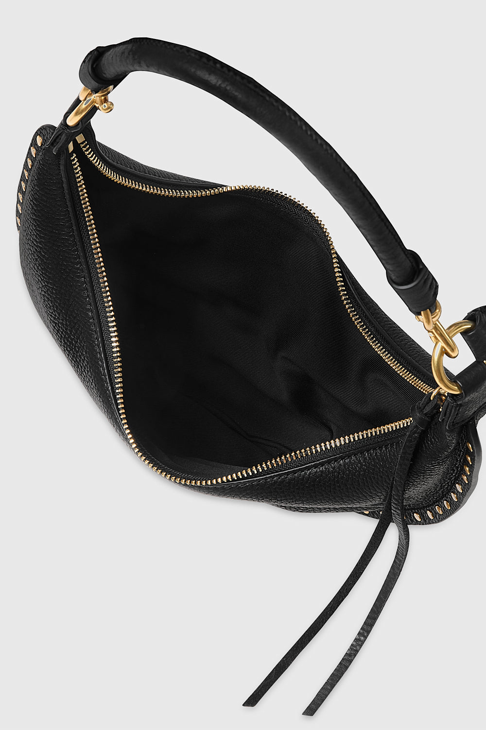 Darren Small Crescent Crossbody - Crossbody Bags - Black