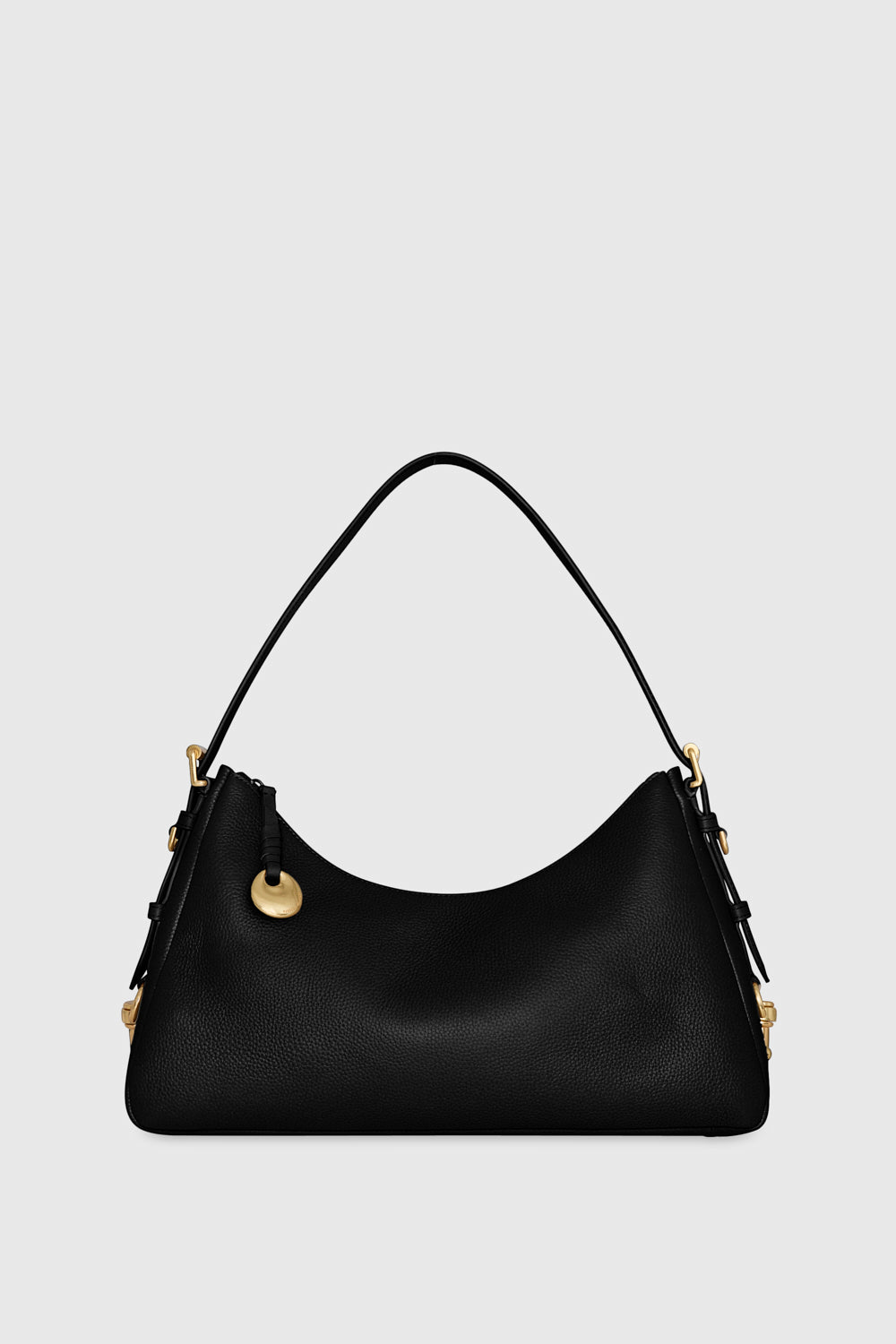 Mia Large Shoulder Bag - Shoulder Bags - Black