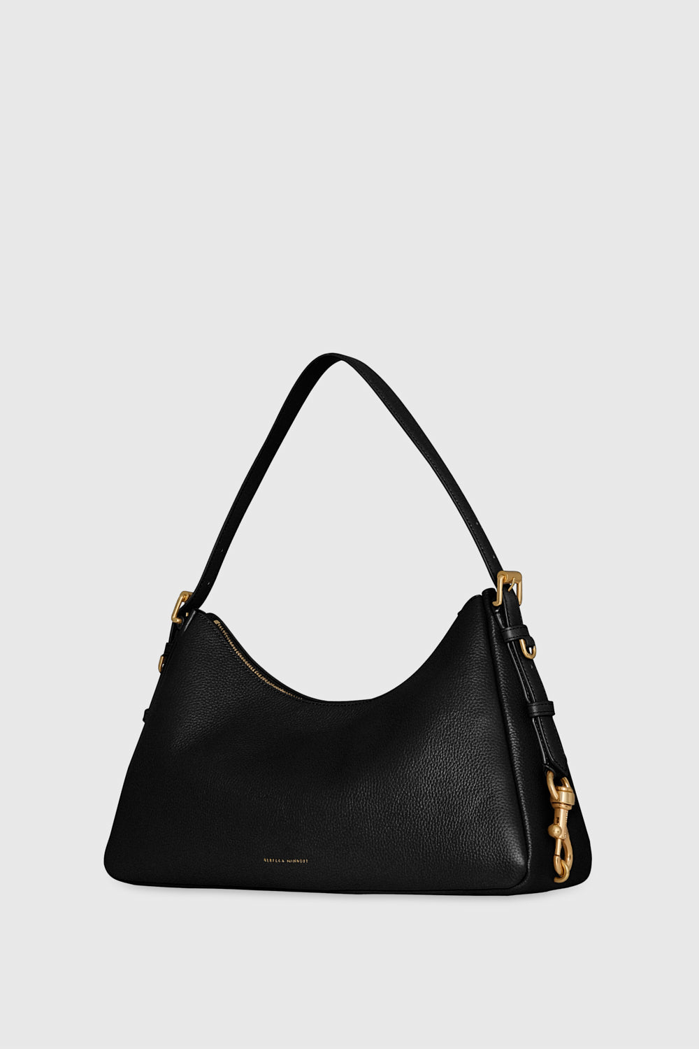 Mia Large Shoulder Bag - Shoulder Bags - Black