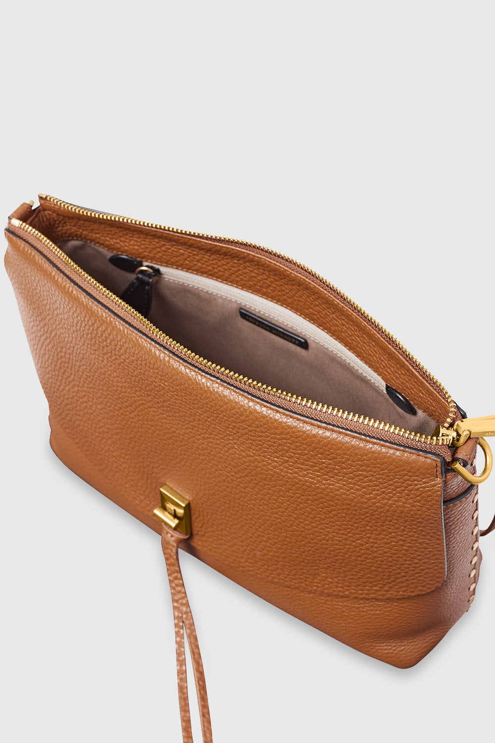 Darren Top Zip Crossbody - Crossbody Bags - Caramello