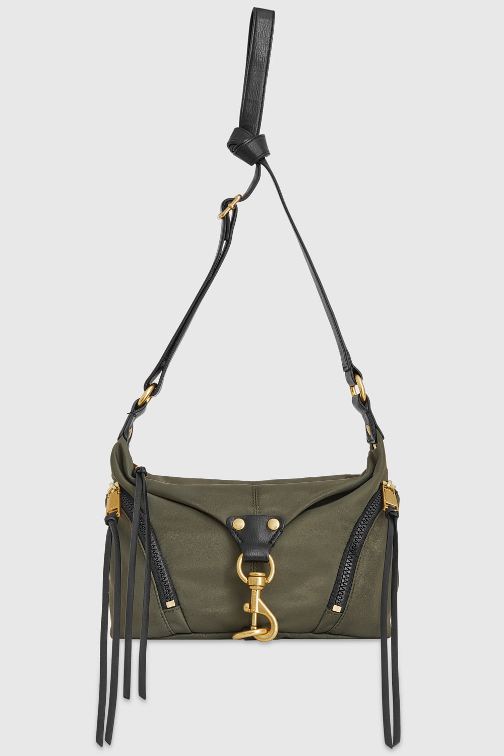 Small Julian Nylon Crossbody - Crossbody Bags - Green