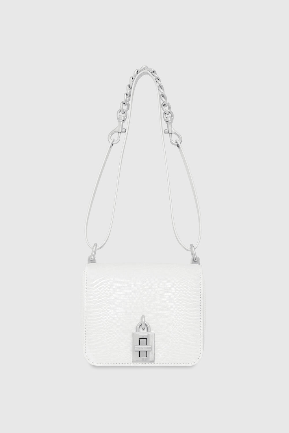 Love Too Small Square Crossbody - Crossbody Bags - Blanc