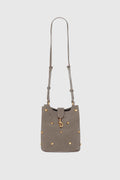 Small Heart Bucket - Bucket Bags - Nude