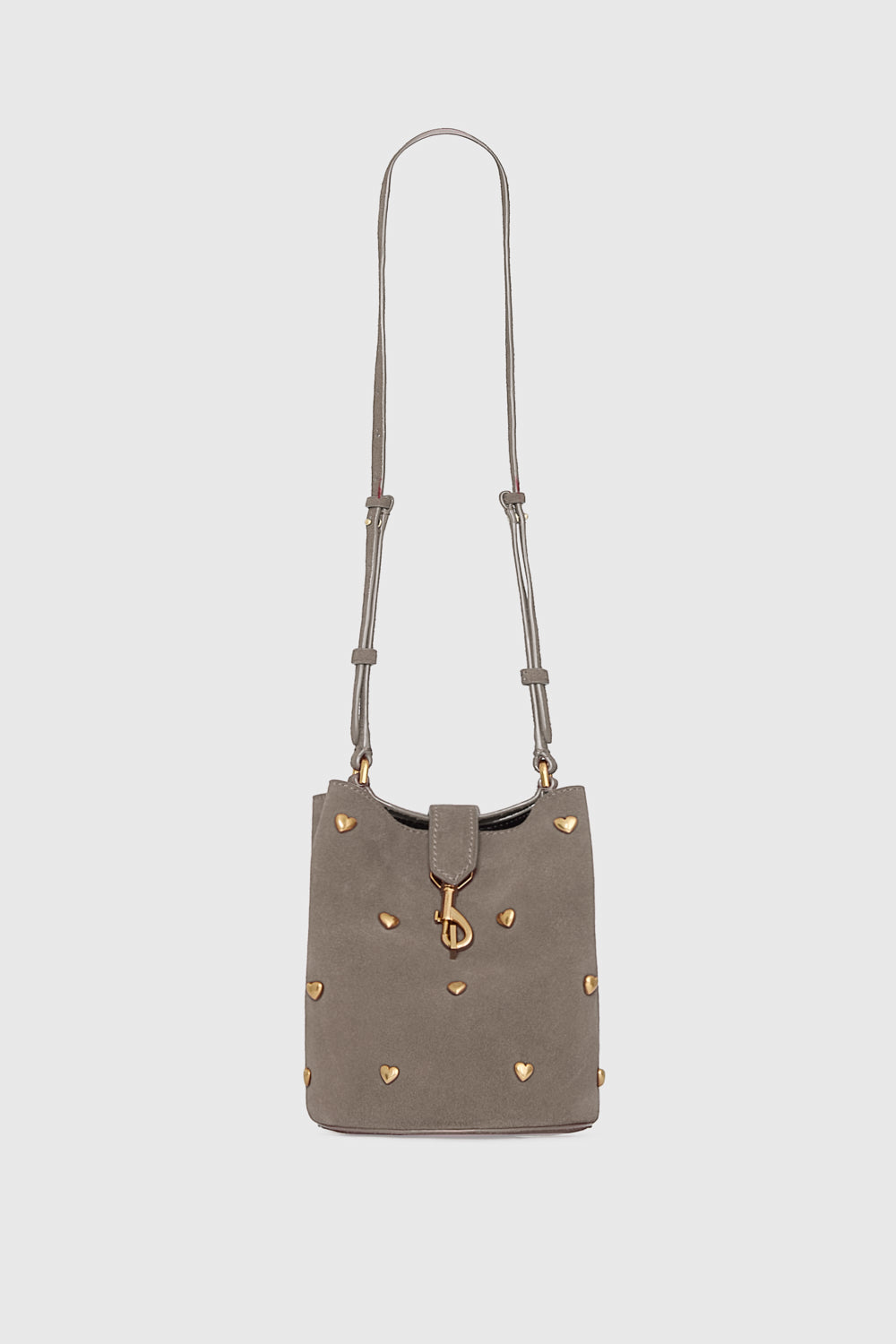 Small Heart Bucket - Bucket Bags - Nude