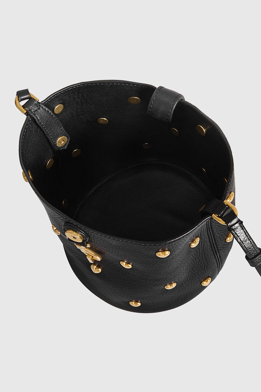 Small Heart Bucket - Bucket Bags - Black