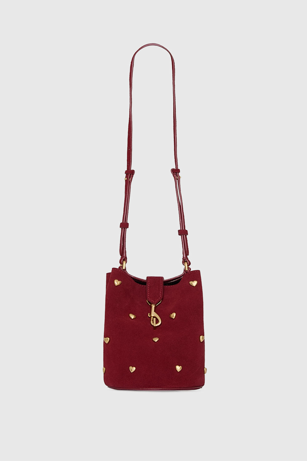 Small Heart Bucket - Bucket Bags - Cayenne