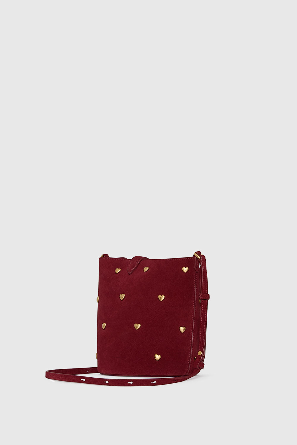 Small Heart Bucket - Bucket Bags - Cayenne