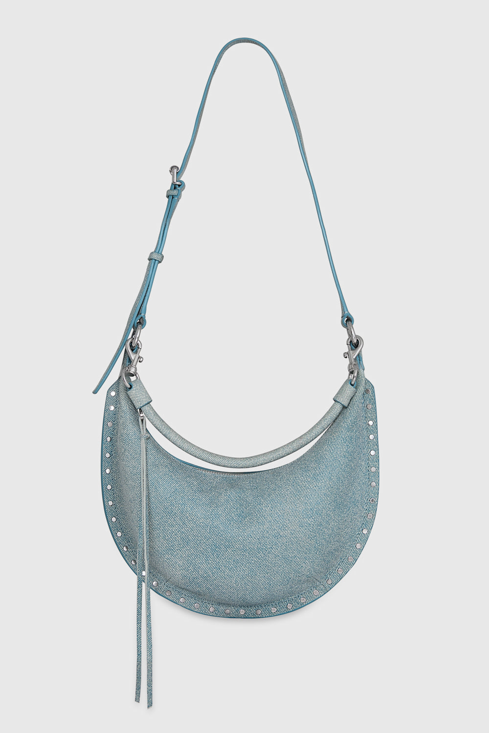 Darren Small Crescent Crossbody - Crossbody Bags - Blue