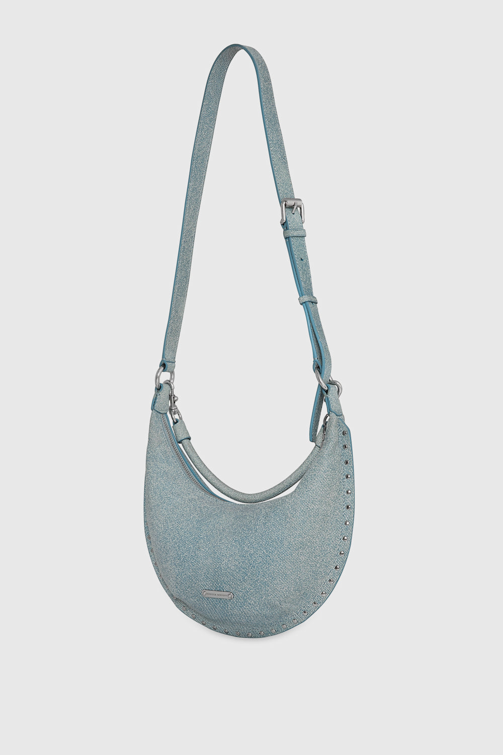 Darren Small Crescent Crossbody - Crossbody Bags - Blue