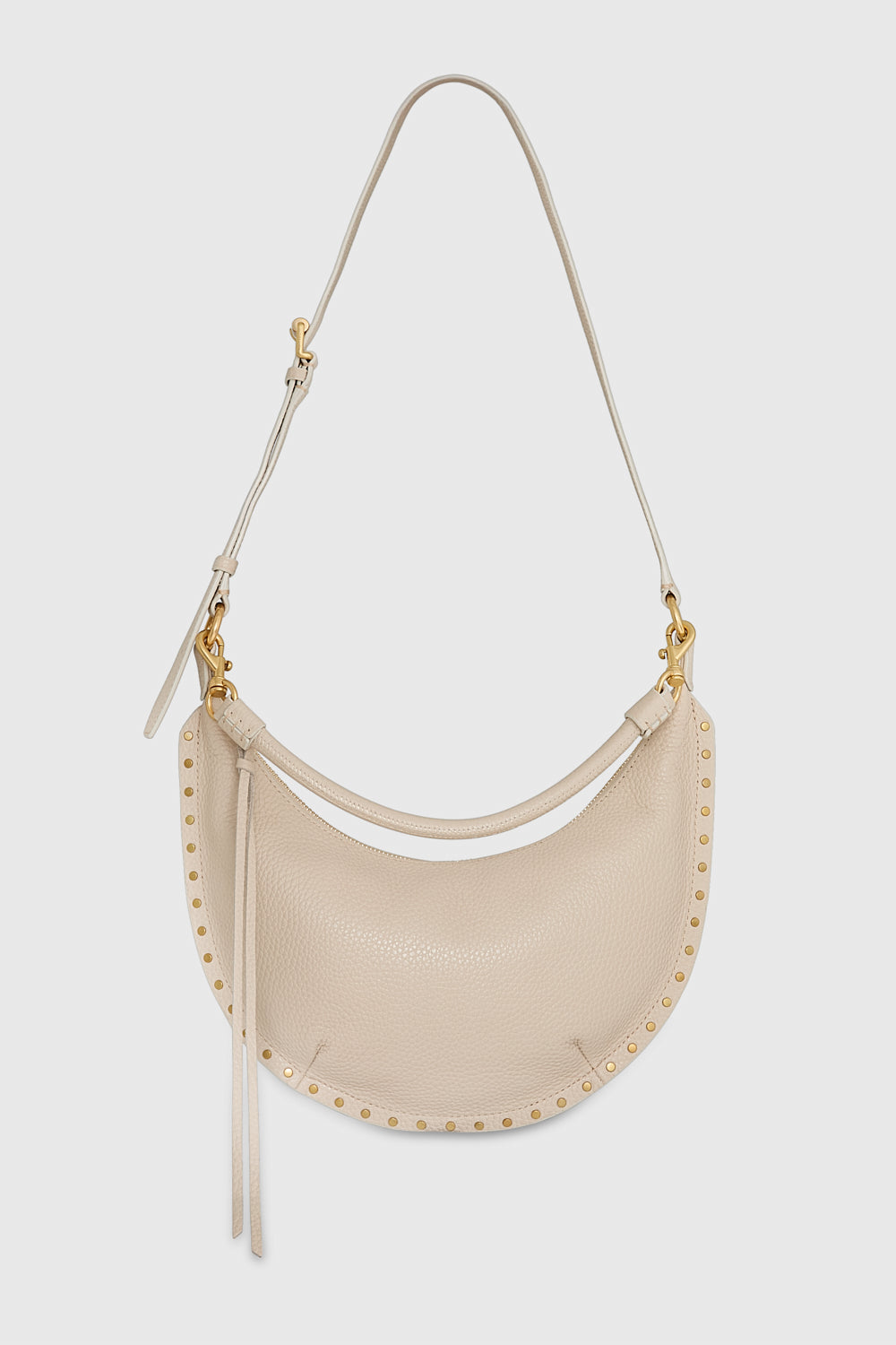 Darren Small Crescent Crossbody - Crossbody Bags - Stone