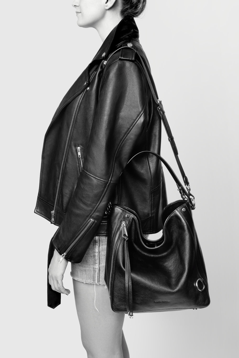 M.A.B. Hobo - Hobo Bags - Anthracite