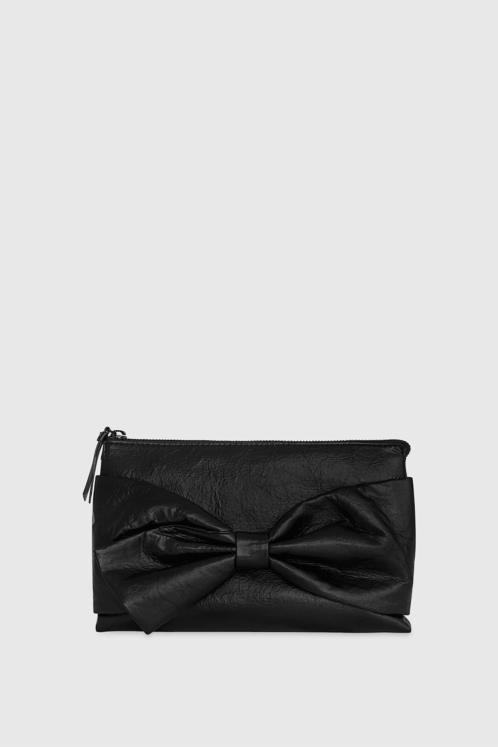 Bow Clutch - Clutches & Minaudieres - Black