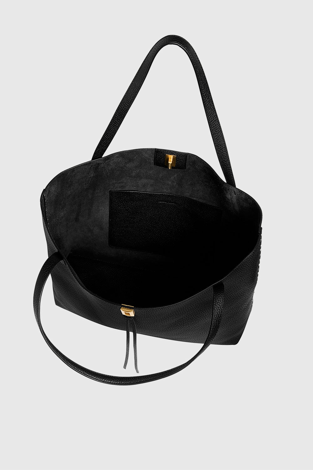 Darren Unlined Tote - Totes & Carryalls - Black