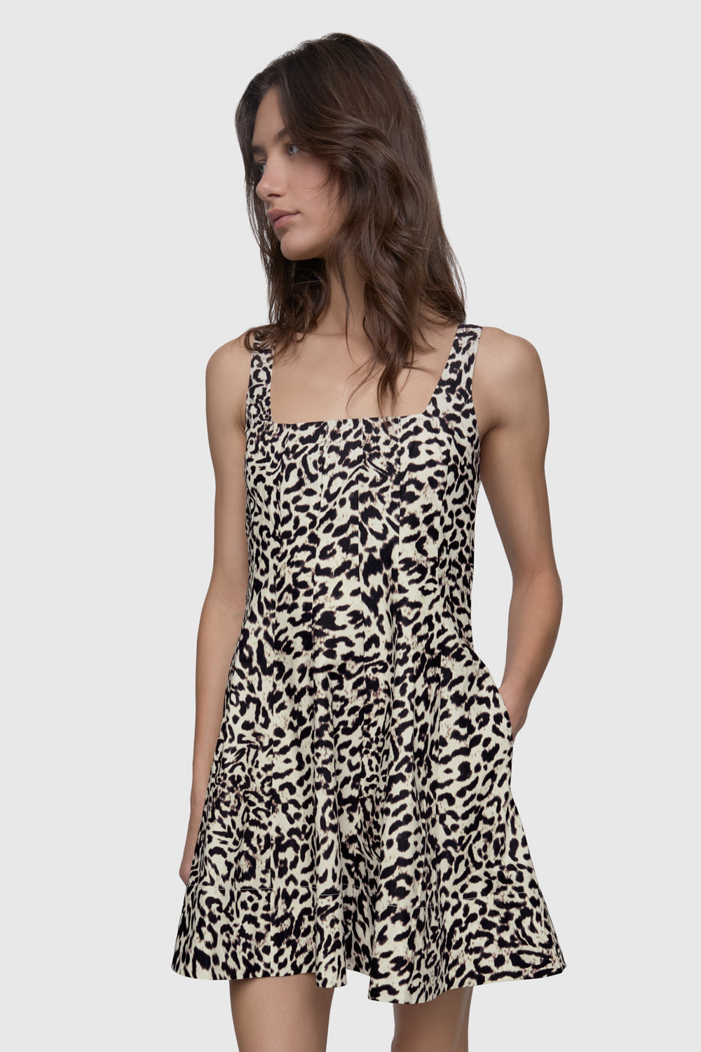Selena Seamed Dress - Dresses - Swirl