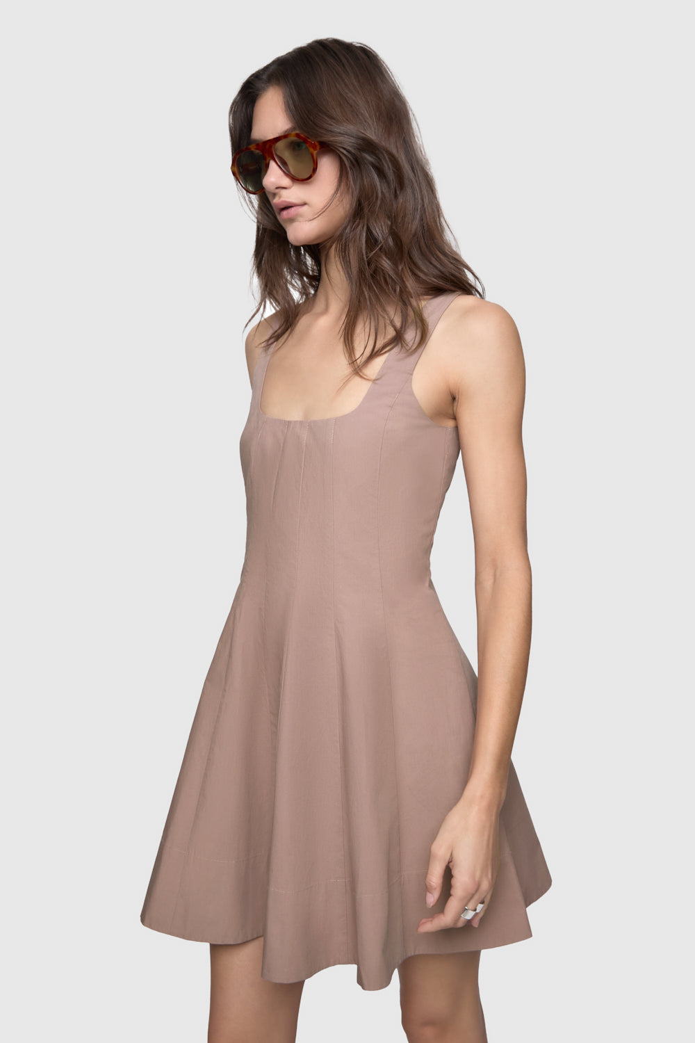 Selena Seamed Dress - Dresses - Primrose