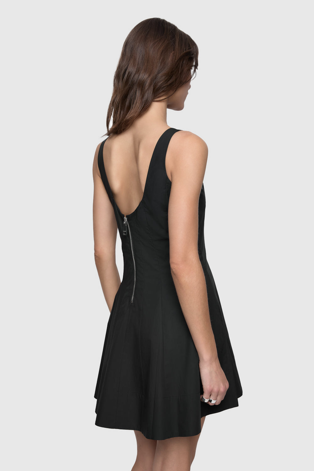 Selena Seamed Dress - Dresses - Black
