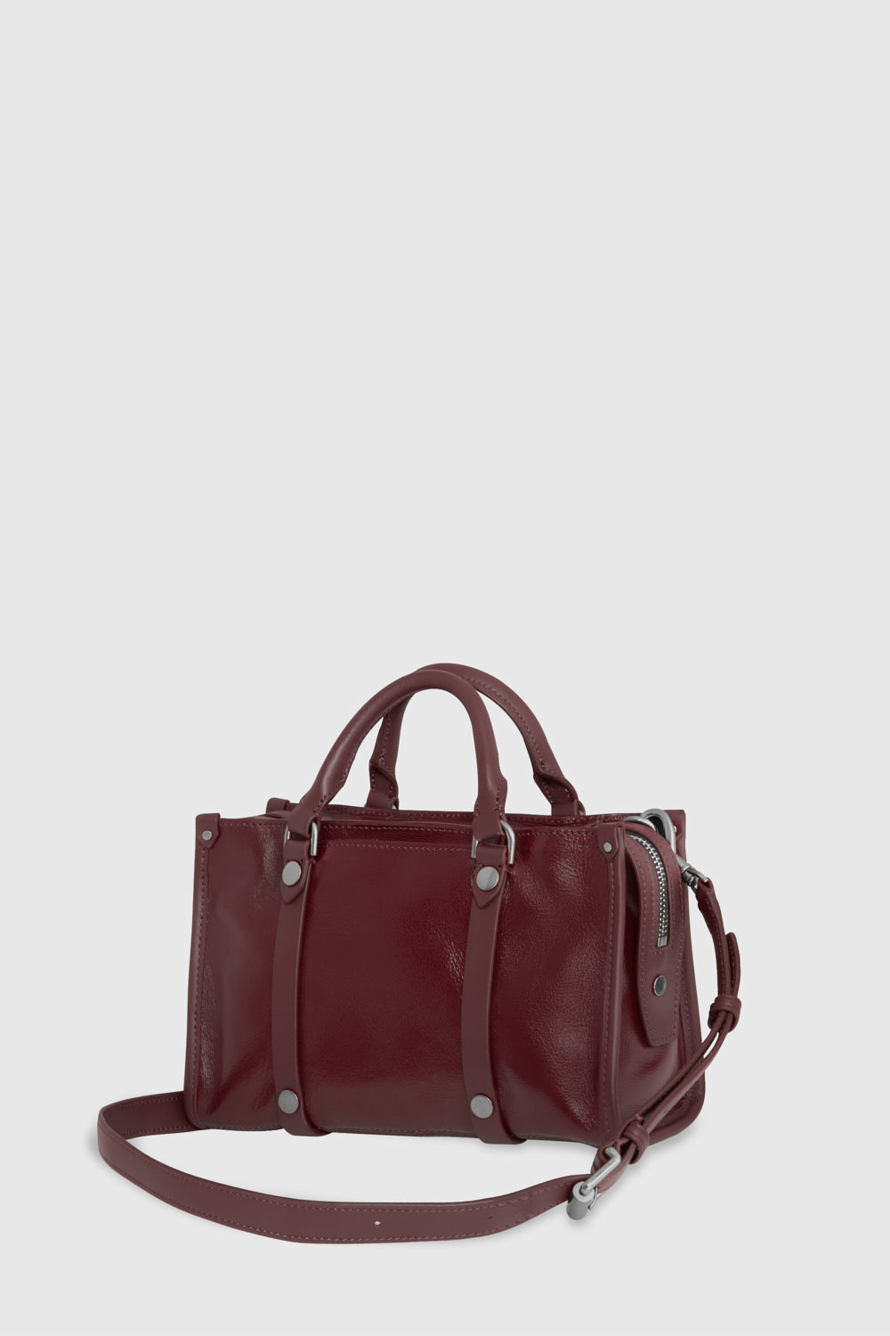 Surplus Satchel Crossbody - Satchels - Burgundy