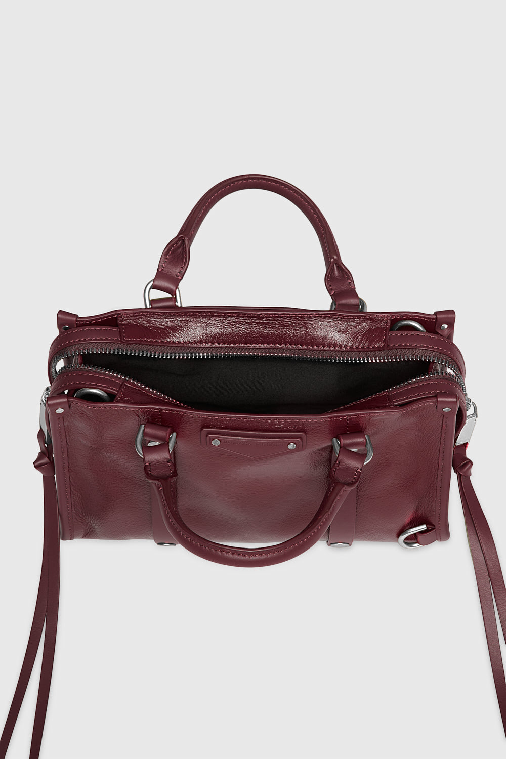 Surplus Satchel Crossbody - Satchels - Burgundy