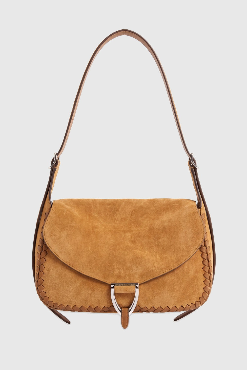 Lennox Flap Shoulder Bag - Shoulder Bags - Honey