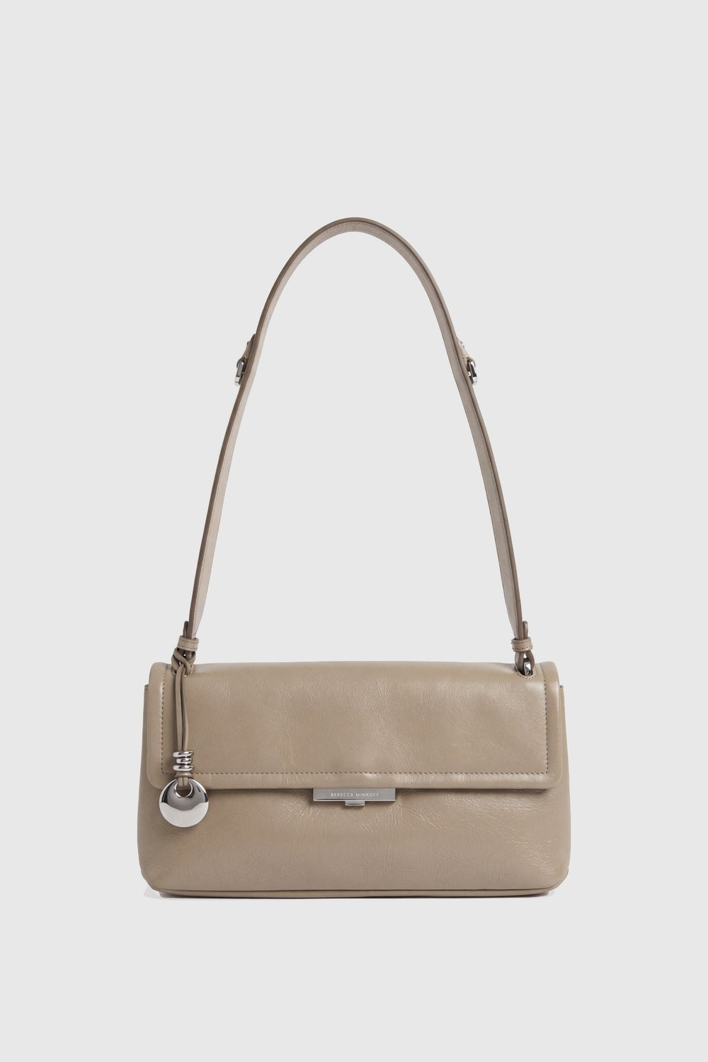 Rowan Small Flap Shoulder - Shoulder Bags - Mink