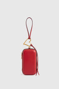 Torin Minaudiere Clutch - Clutches & Minaudieres - Red