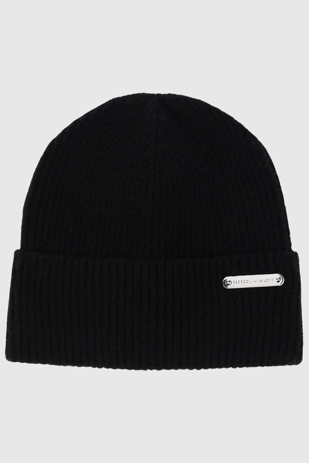 Rib Knit Cuff Beanie - Hats & Beanies - Black