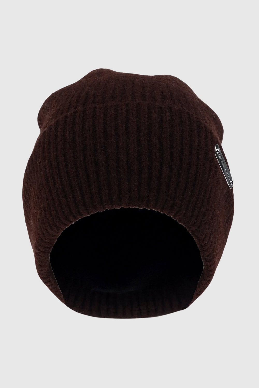 Rib Knit Cuff Beanie - Hats & Beanies - Brown