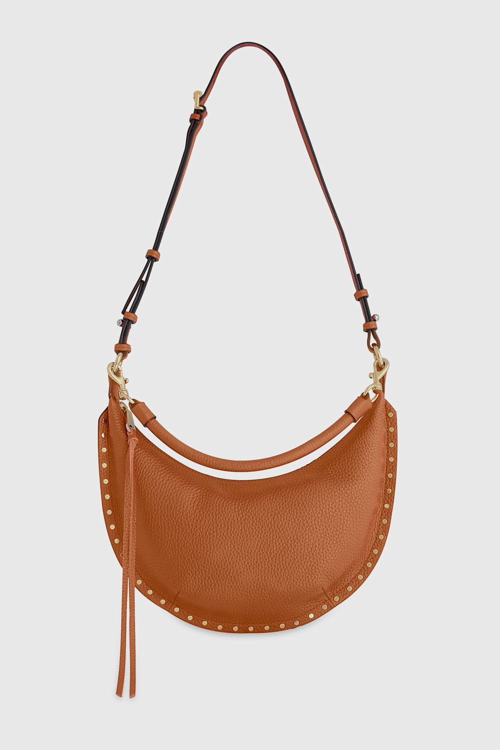 Darren Small Crescent Crossbody - Crossbody Bags - Caramello