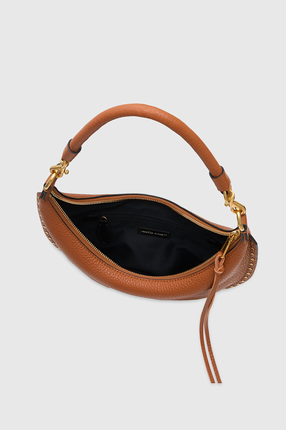 Darren Small Crescent Crossbody - Crossbody Bags - Caramello