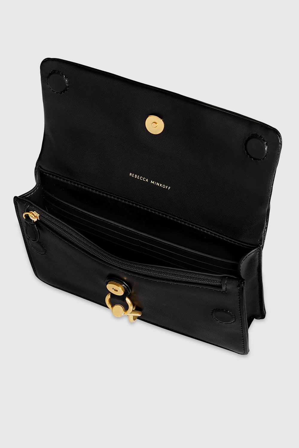 Edie Studded Mini Crossbody On A Chain - Crossbody Bags