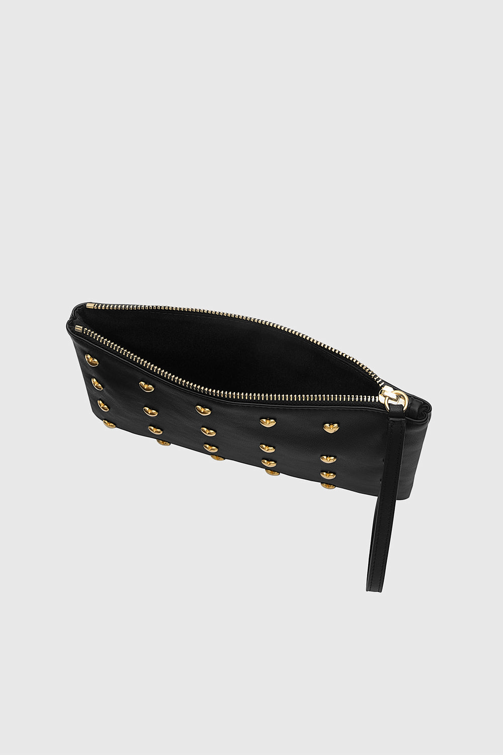 Heart Studded Wristlet - Wristlets & Pouches